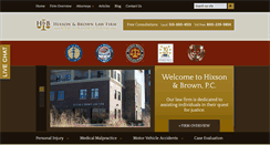 Desktop Screenshot of hixsonbrown.com
